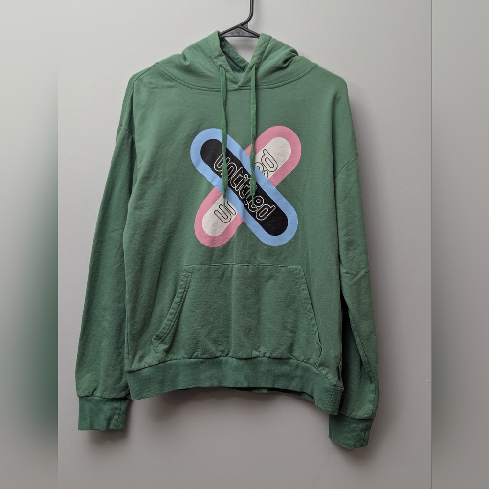 Z1 Designs‎ Untitled Green Hoodie